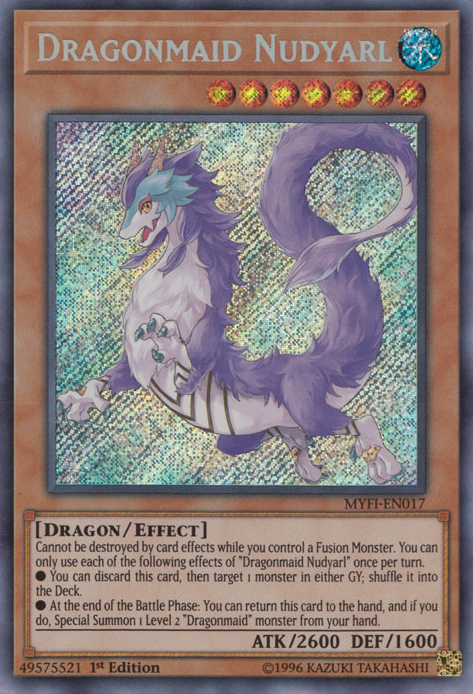 Dragonmaid Nudyarl, Mystic Fighters · MYFI-EN017