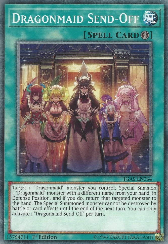 Dragonmaid Send-Off, Ignition Assault Sneak Peek Participation Card · IGAS-EN064