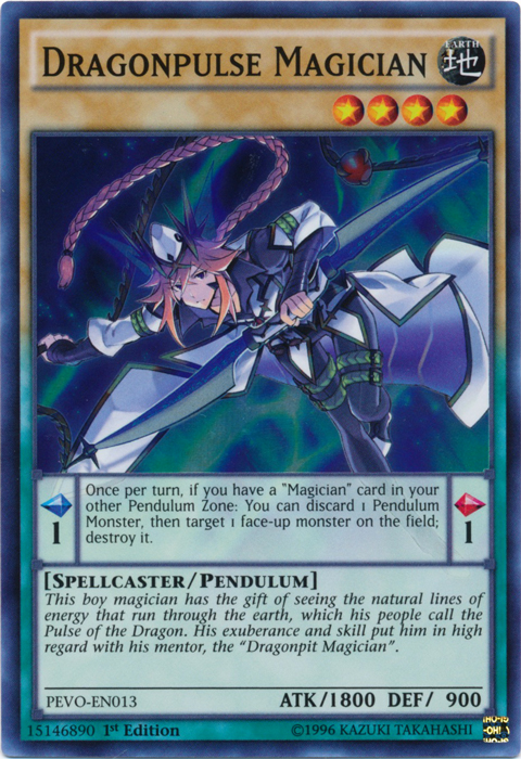 Dragonpulse Magician, Pendulum Evolution · PEVO-EN013