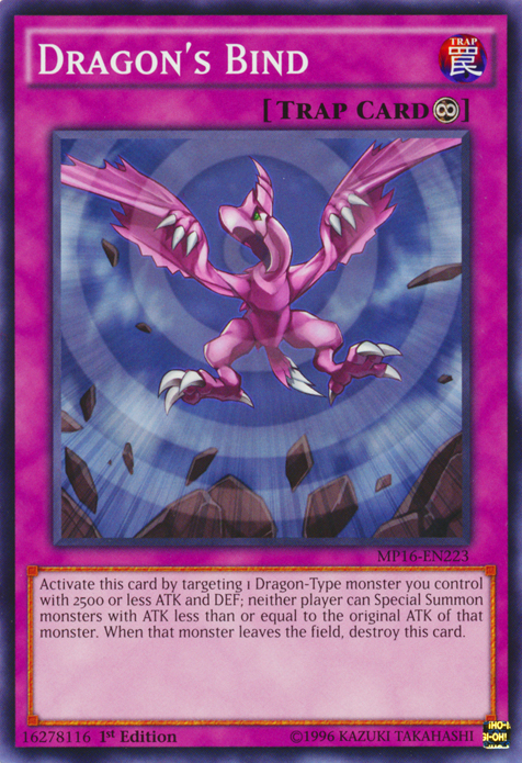 Dragon's Bind, 2016 Mega-Tin Mega Pack · MP16-EN223