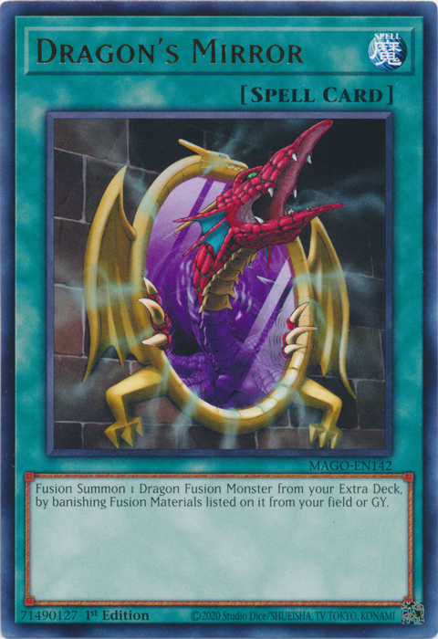 Dragon's Mirror, Maximum Gold · MAGO-EN142