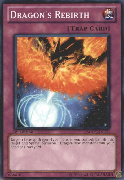Dragon's Rebirth, Dragons Collide Structure Deck · SDDC-EN036