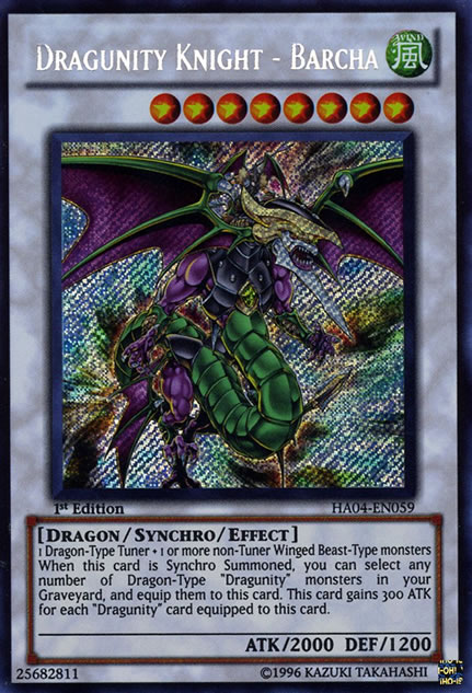 Dragunity Knight - Barcha, Hidden Arsenal 4: Trishula's Triumph · HA04-EN059