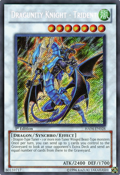 Dragunity Knight - Trident, Hidden Arsenal 4: Trishula's Triumph · HA04-EN028