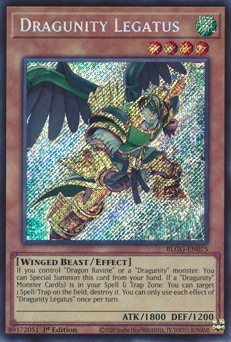 Dragunity Legatus, Battles of Legend: Glorious Gallery · BLGG-EN075