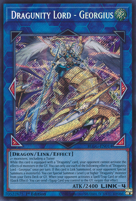 Dragunity Lord - Georgius, Battles of Legend: Glorious Gallery · BLGG-EN014