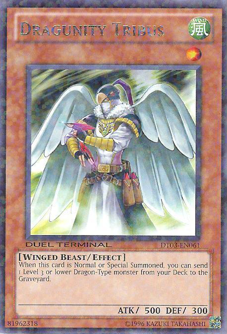 Dragunity Tribus, Duel Terminal 3 · DT03-EN061