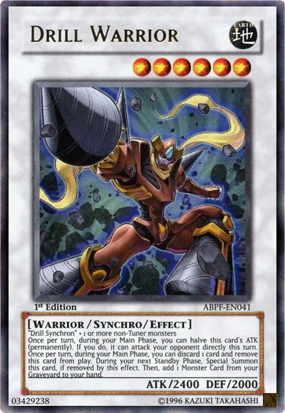 Drill Warrior, Absolute Powerforce Sneak Peek Participation Card · ABPF-EN041