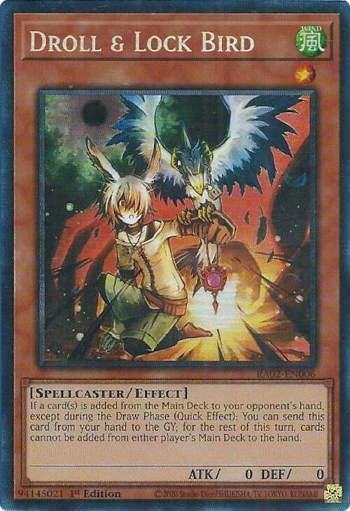 Droll & Lock Bird, 25th Anniversary Rarity Collection II · RA02-EN006