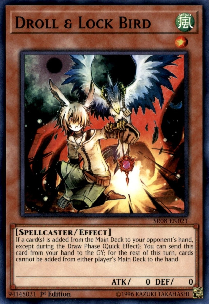 Droll & Lock Bird, Structure Deck: Order of the Spellcasters · SR08-EN021