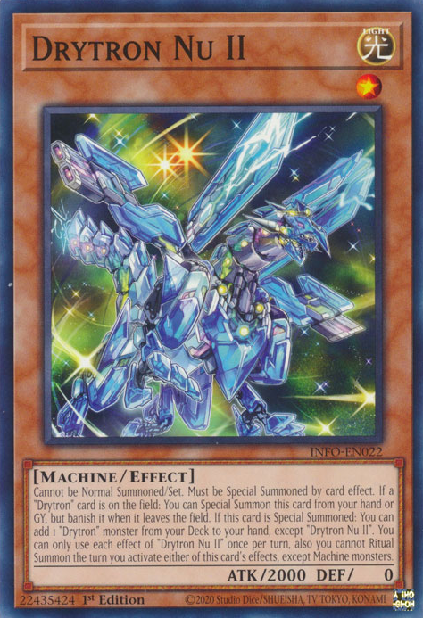 Drytron Nu II, The Infinite Forbidden · INFO-EN022