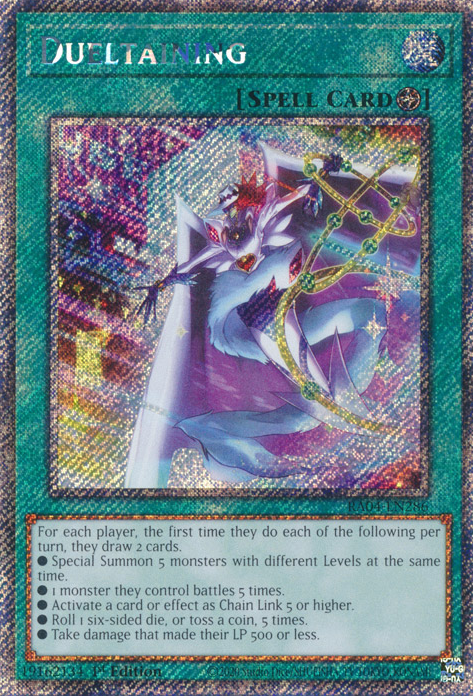 Dueltaining, Quarter Century Stampede · RA04-EN286