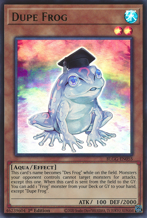 Dupe Frog, Battles of Legend: Glorious Gallery · BLGG-EN055