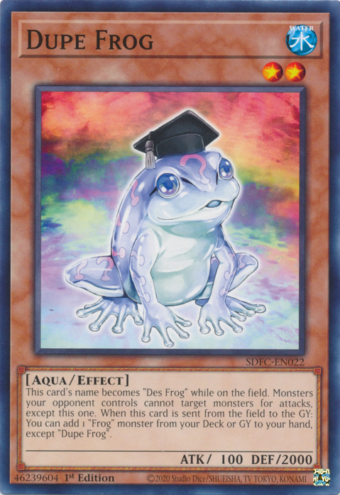 Dupe Frog, Structure Deck: Freezing Chains · SDFC-EN022