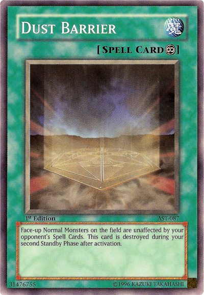 Dust Barrier, Ancient Sanctuary · AST-087