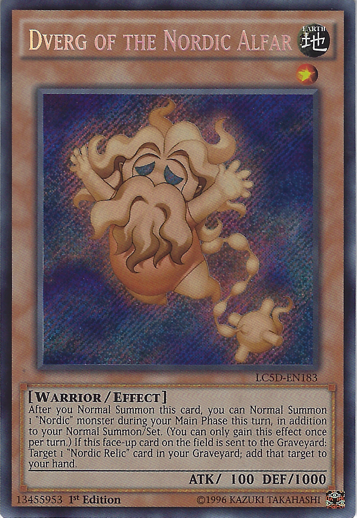 Dverg of the Nordic Alfar, Legendary Collection 5D's Mega Pack · LC5D-EN183