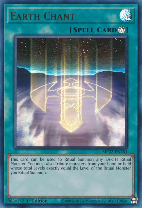 Earth Chant, 2022 Tin of the Pharaoh's Gods · MP22-EN251