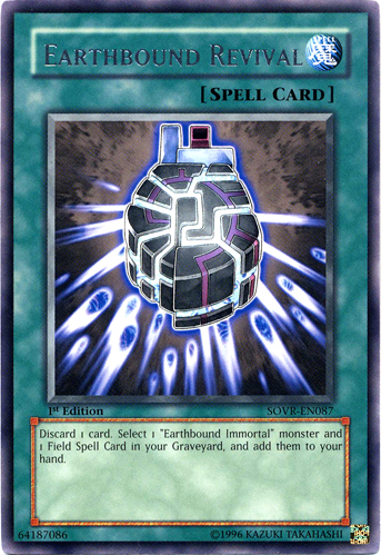 Earthbound Immortal Revival, Stardust Overdrive Sneak Peek Participation Card · SOVR-EN087