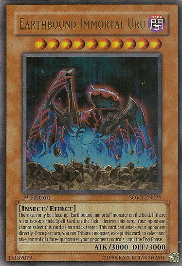 Earthbound Immortal Uru, Stardust Overdrive Sneak Peek Participation Card · SOVR-EN025