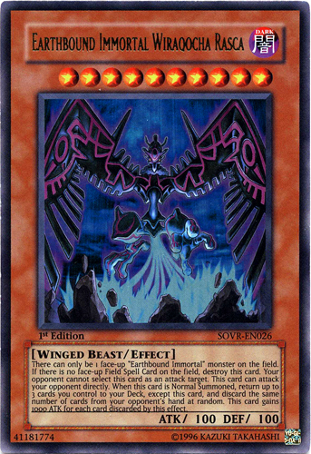 Earthbound Immortal Wiraqocha Rasca, Stardust Overdrive Sneak Peek Participation Card · SOVR-EN026