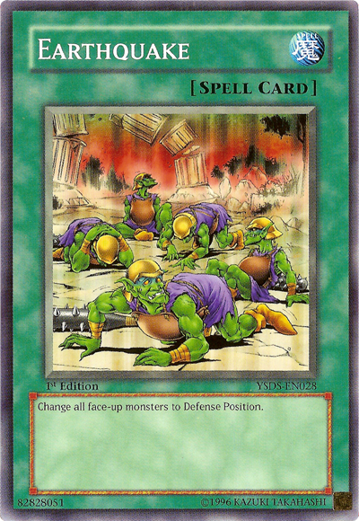 Earthquake, Starter Deck: Syrus Truesdale · YSDS-EN028