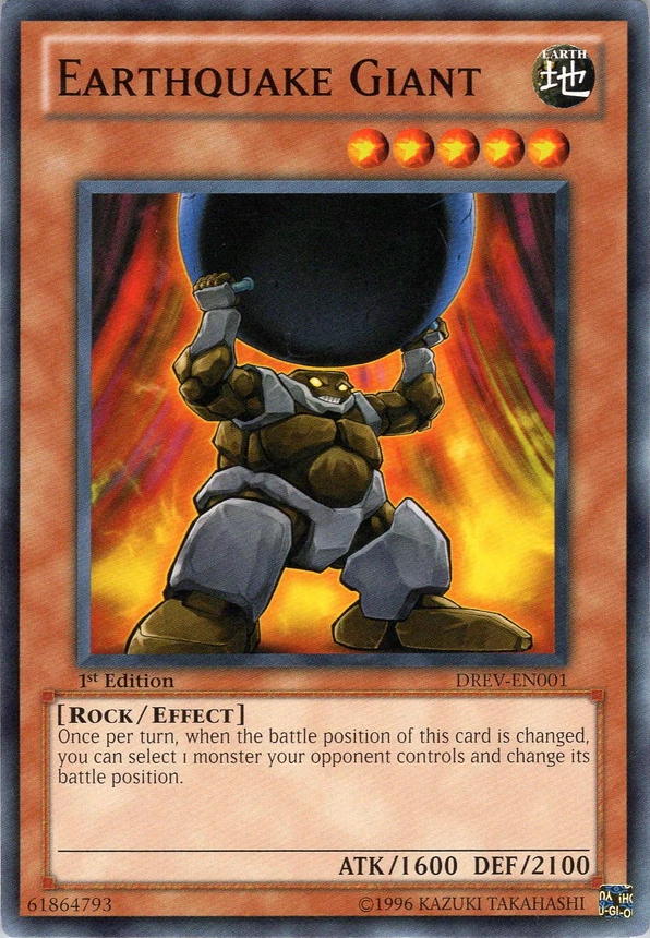Earthquake Giant, Duelist Revolution Sneak Peek Participation Card · DREV-EN001
