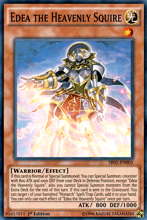 Edea the Heavenly Squire, Emperor of Darkness Structure Deck · SR01-EN003