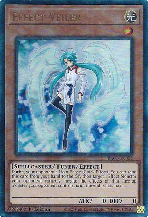 Effect Veiler, 25th Anniversary Rarity Collection · RA01-EN003
