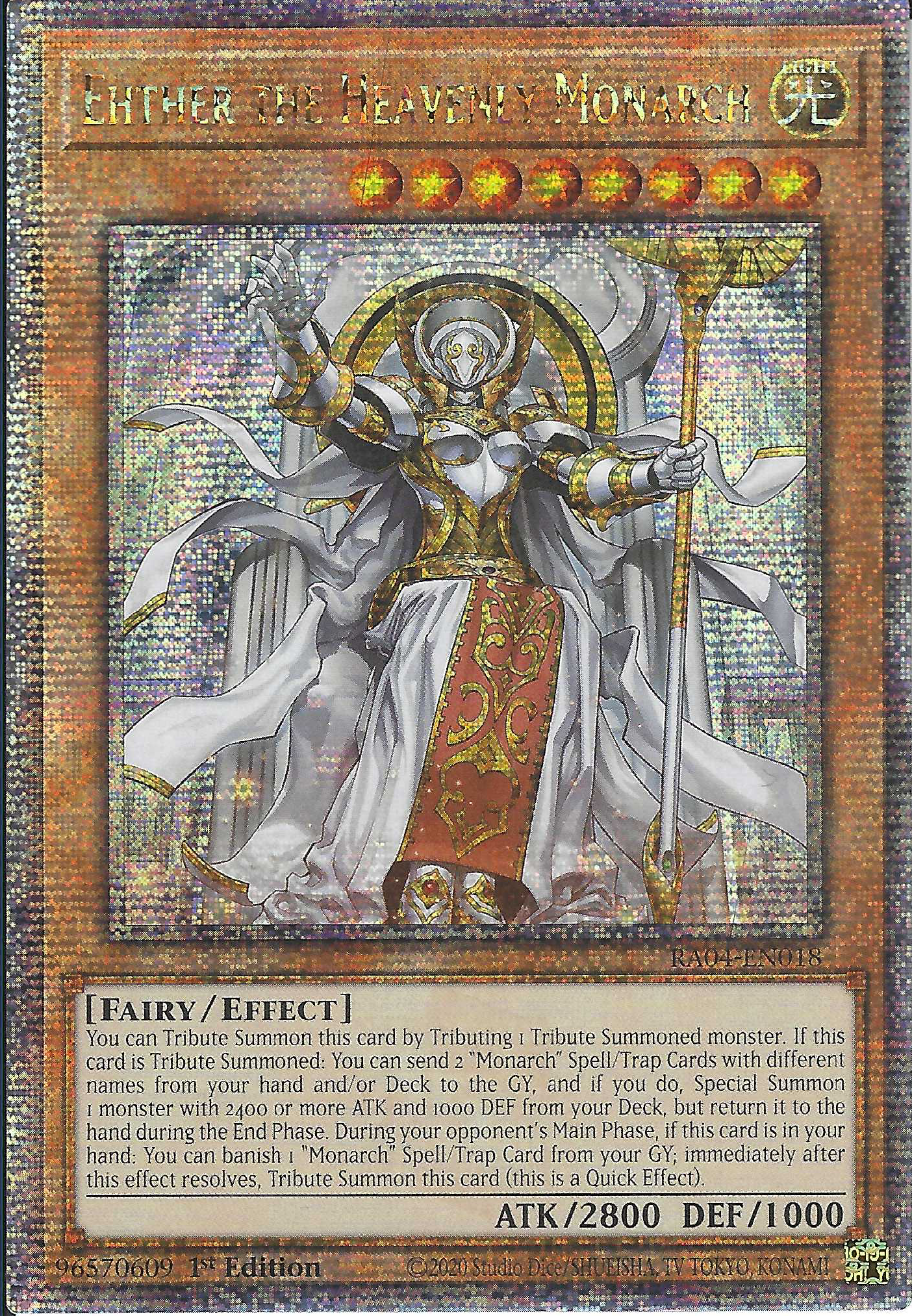 Ehther the Heavenly Monarch, Quarter Century Stampede · RA04-EN018