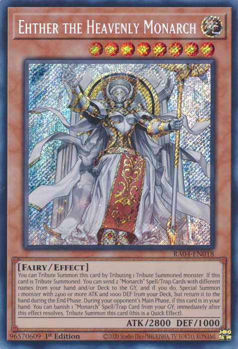 Ehther the Heavenly Monarch, Quarter Century Stampede · RA04-EN018