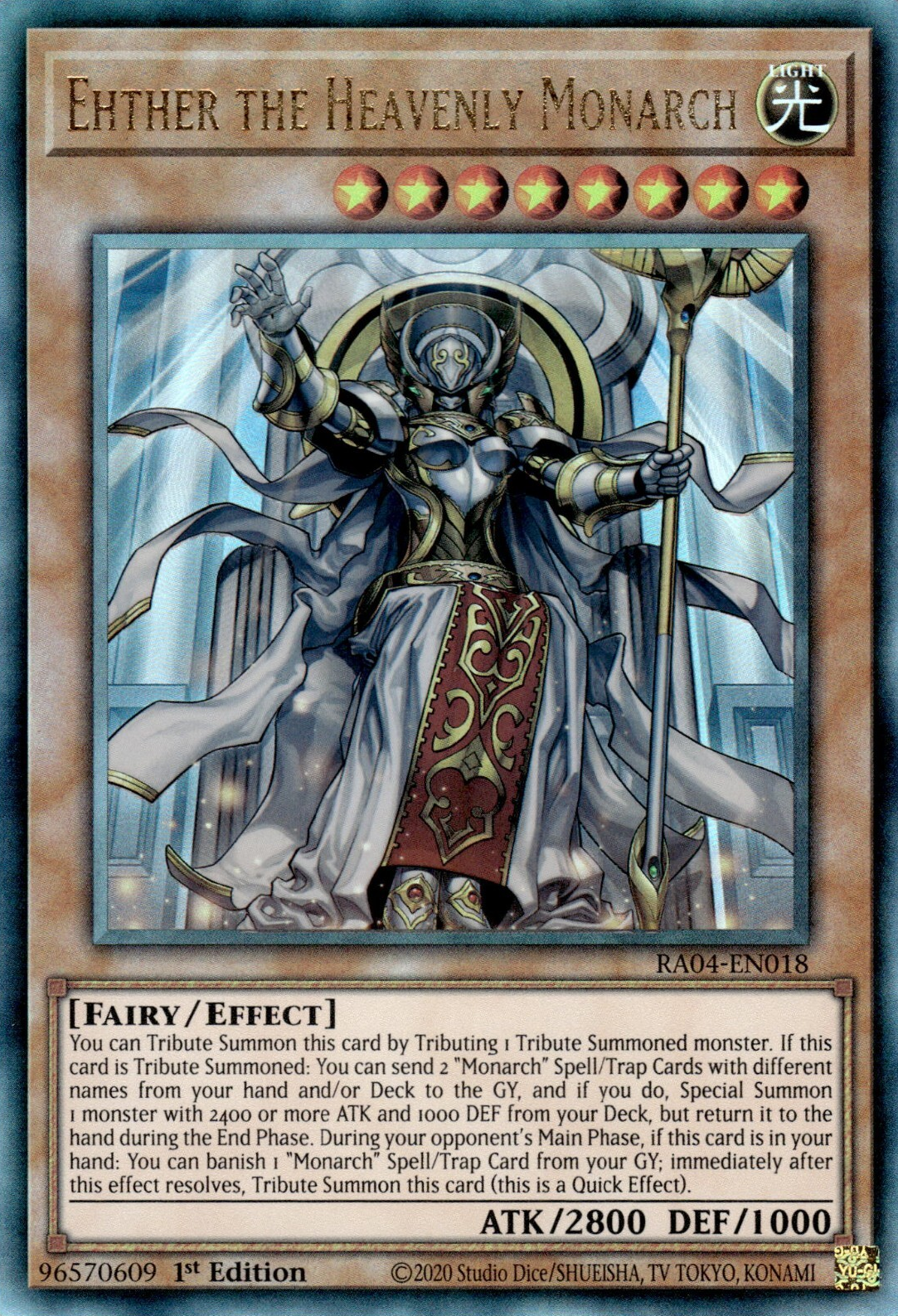 Ehther the Heavenly Monarch, Quarter Century Stampede · RA04-EN018