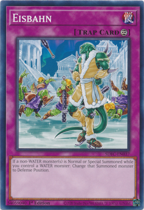 Eisbahn, Structure Deck: Freezing Chains · SDFC-EN037