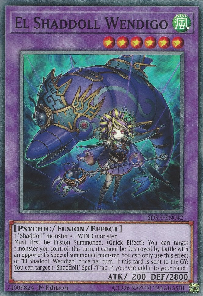 El Shaddoll Wendigo, Structure Deck: Shaddoll Showdown · SDSH-EN042