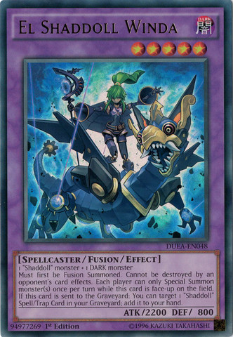 El Shaddoll Winda, Duelist Alliance Sneak Peek Participation Card · DUEA-EN048
