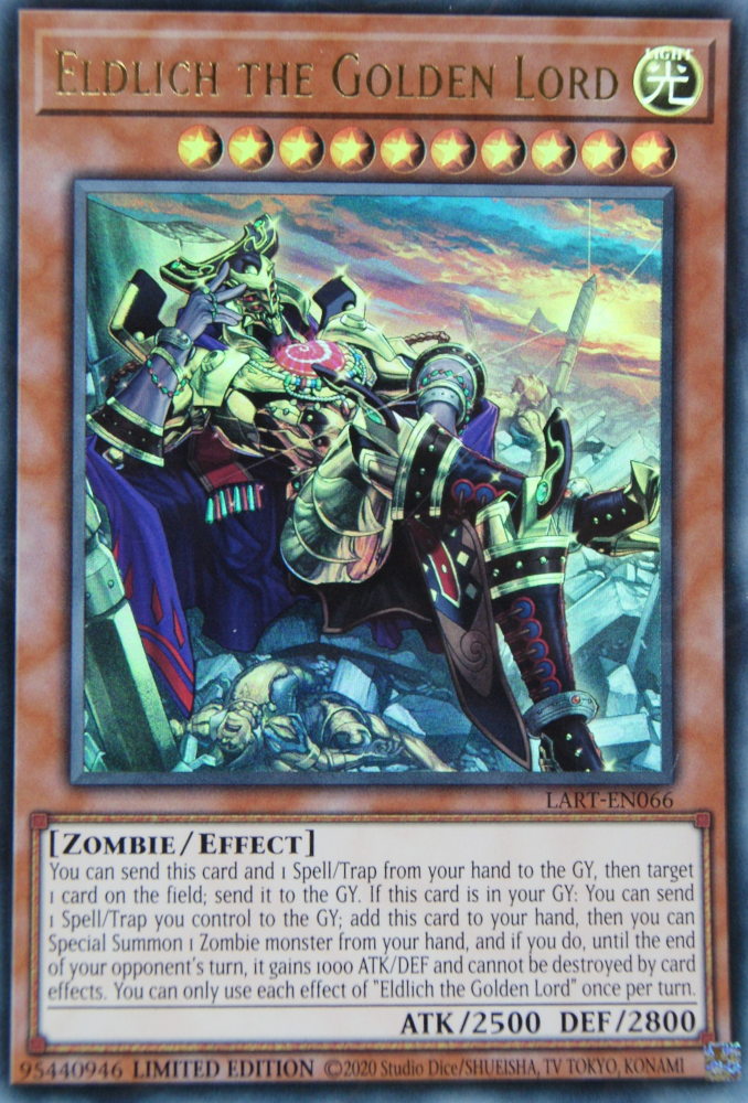 Eldlich the Golden Lord, The Lost Art Promotion A · LART-EN066