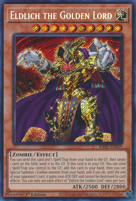 Eldlich the Golden Lord, 25th Anniversary Rarity Collection · RA01-EN019