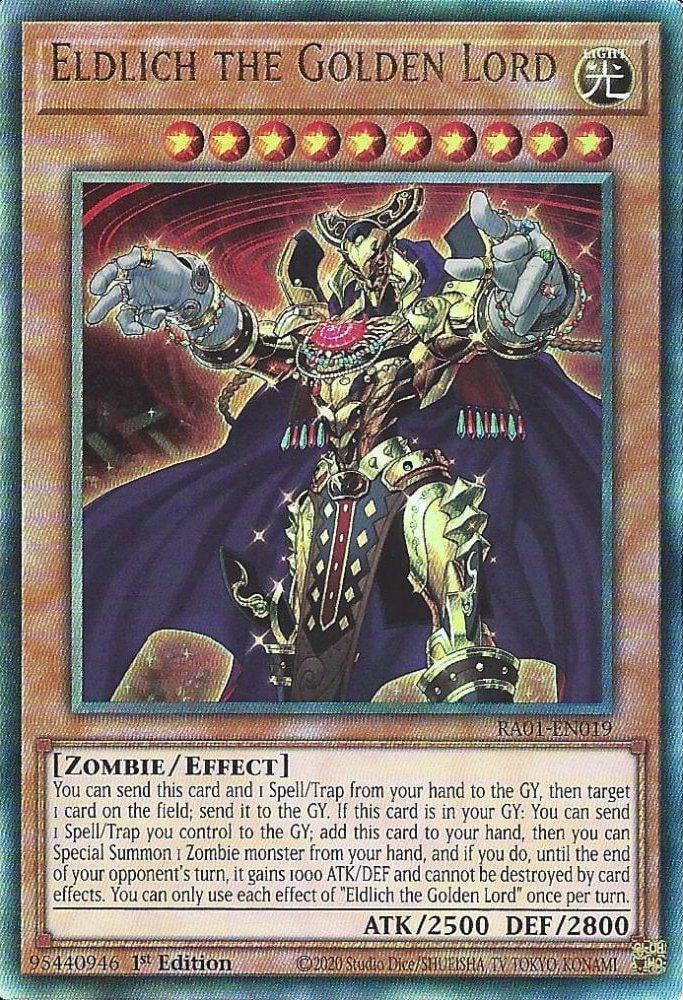 Eldlich the Golden Lord, 25th Anniversary Rarity Collection · RA01-EN019
