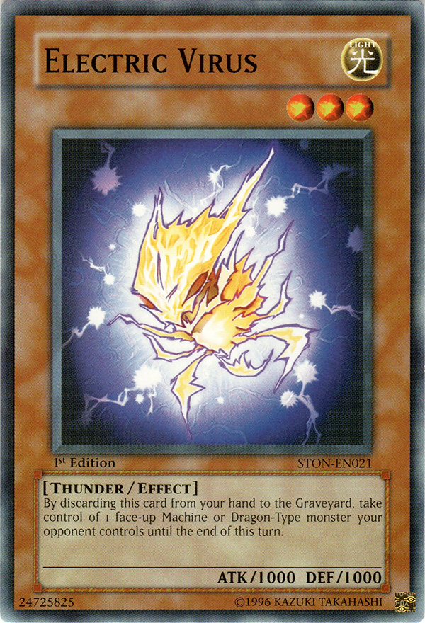 Electric Virus, Strike of Neos Sneak Peek Participation Card · STON-EN021