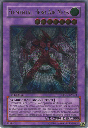 Elemental HERO Air Neos, Strike of Neos Sneak Peek Participation Card · STON-EN034
