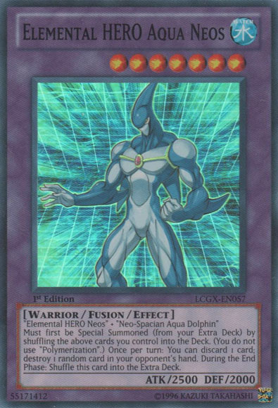 Elemental HERO Aqua Neos, Legendary Collection 2: The Duel Academy Years Mega Pack · LCGX-EN057
