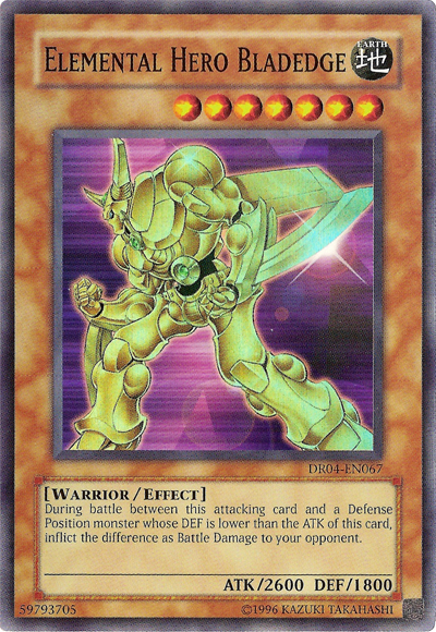 Elemental HERO Bladedge, Dark Revelation Volume 4 · DR04-EN067