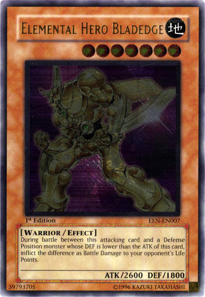 Elemental HERO Bladedge, Elemental Energy · EEN-EN007