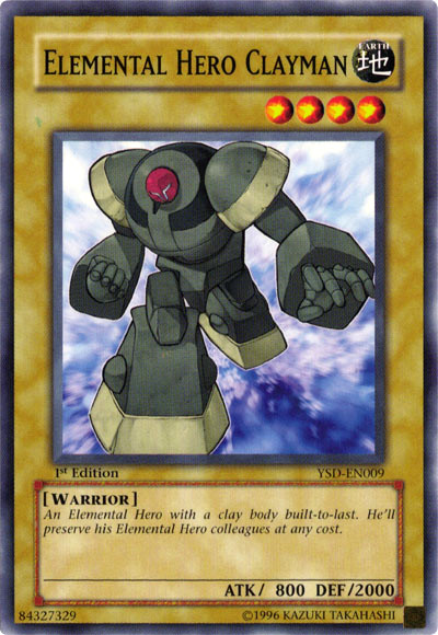 Elemental HERO Clayman, Starter Deck 2006: Special Edition · YSD-EN009