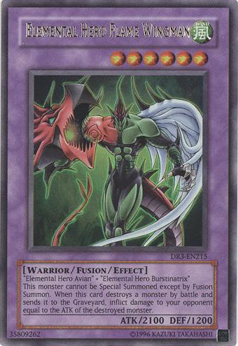 Elemental HERO Flame Wingman, Dark Revelation Volume 3 · DR3-EN215