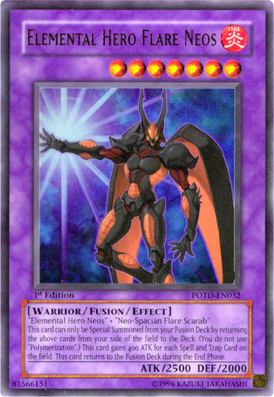 Elemental HERO Flare Neos, Power of the Duelist · POTD-EN032