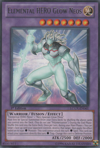 Elemental HERO Glow Neos, Legendary Collection 2: The Duel Academy Years Mega Pack · LCGX-EN061