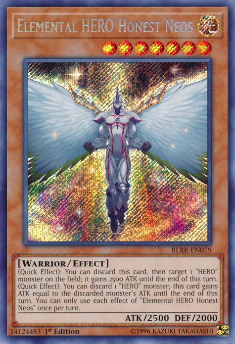 Elemental HERO Honest Neos, Battles of Legend: Relentless Revenge · BLRR-EN079
