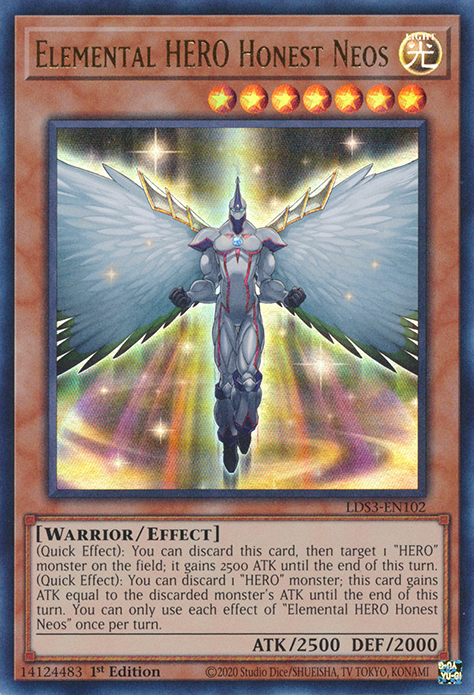 Elemental HERO Honest Neos, Legendary Duelists: Season 3 · LDS3-EN102