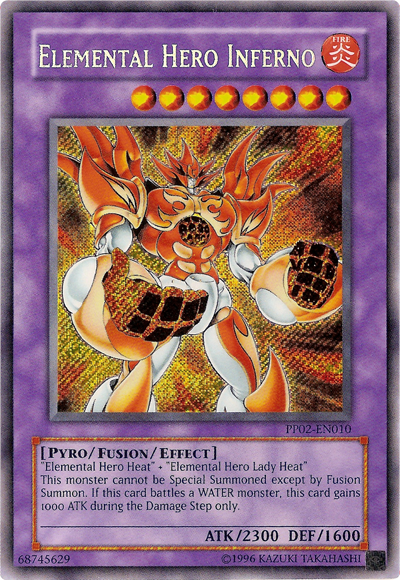 Elemental HERO Inferno, Premium Pack 2 (TCG) · PP02-EN010