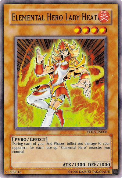 Elemental HERO Lady Heat, Premium Pack 2 (TCG) · PP02-EN008